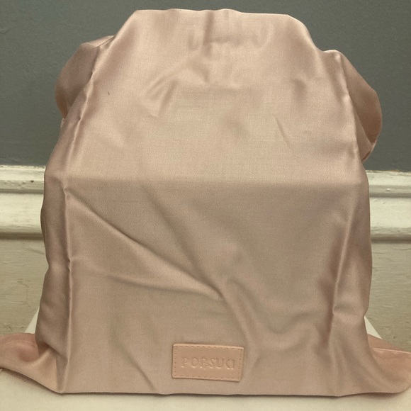 BNWT POP & SUKI Black Croc-Embossed Leather Takeout Bag - Picture 8 of 11